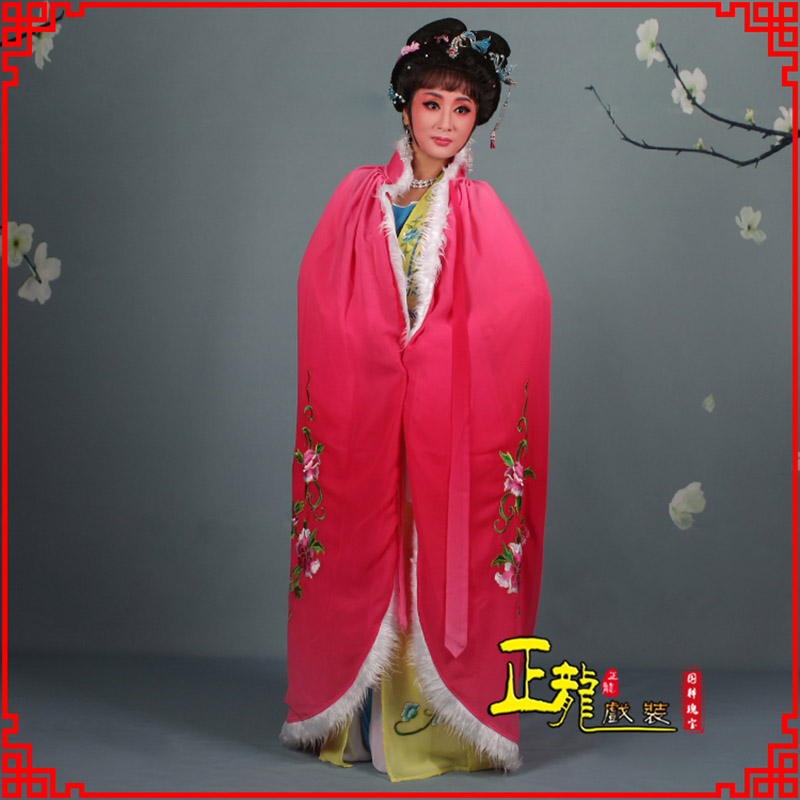 船营小花旦绣花斗篷 花旦披风