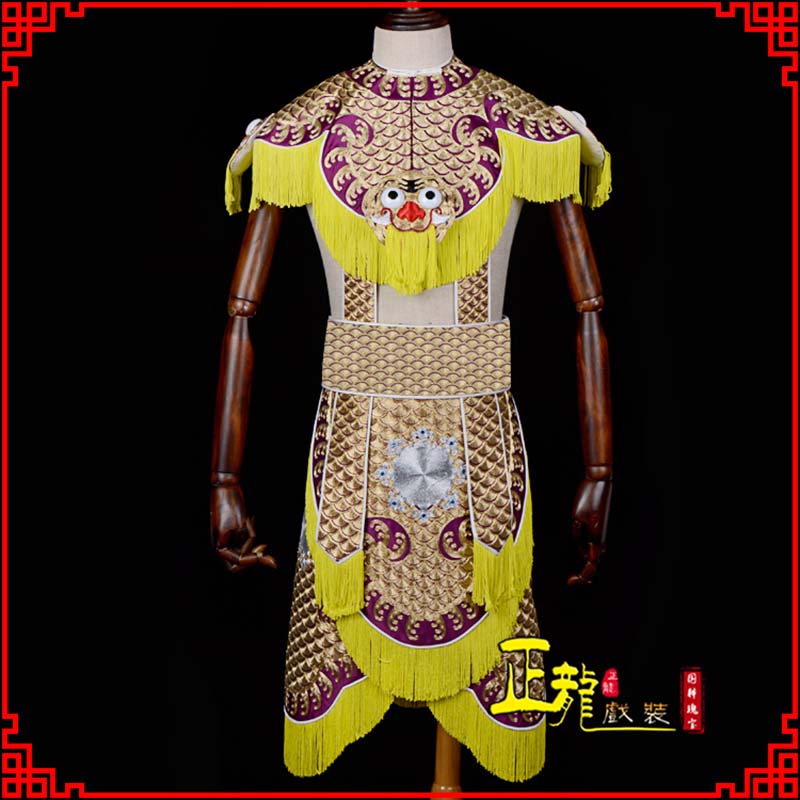 船营武将士兵云肩鱼鳞侉子